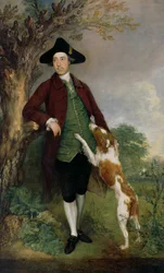 Portret George Venables Vernon, 2. Lord Vernon, 1767